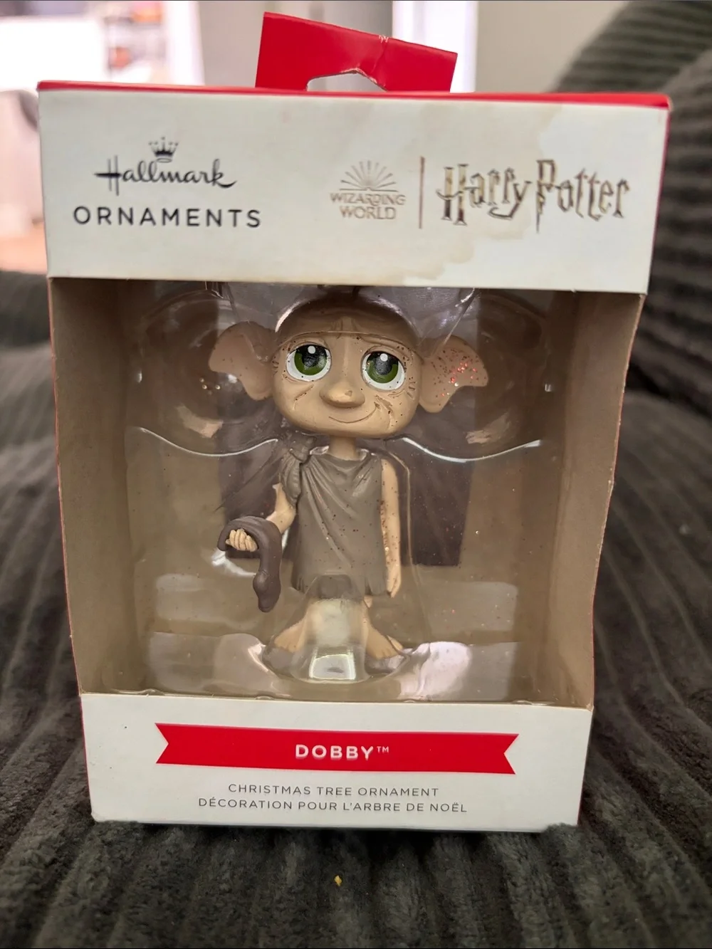 Hallmark Harry Potter Dobby Ornament - Beige and Green Accents